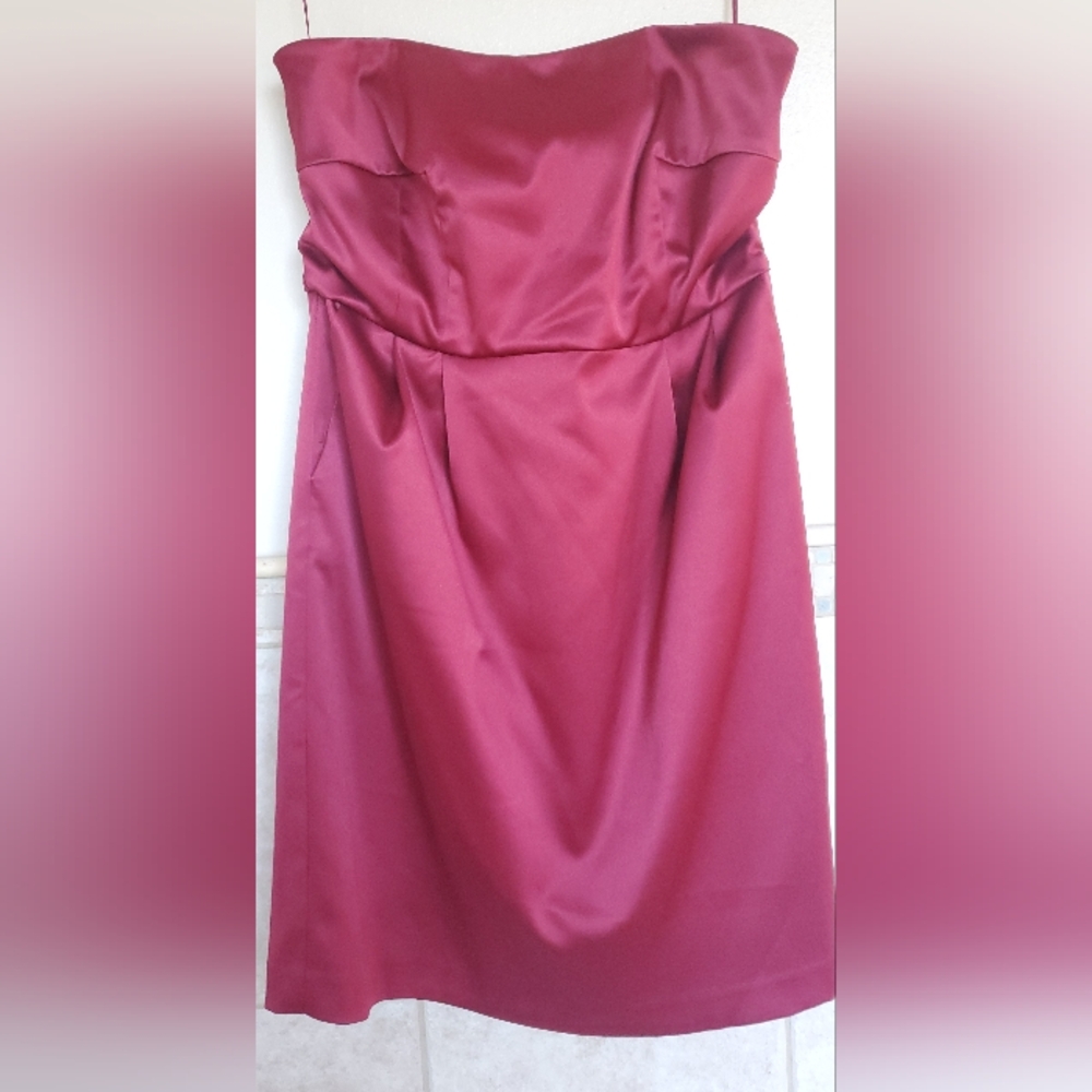New strapless dress